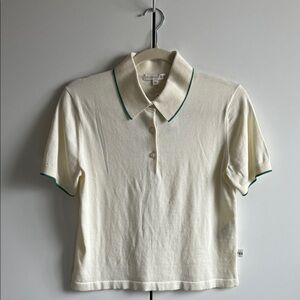 UNIQLO 3 for $60 | Spring Capsule | Cream Polo Shirt, Size S
